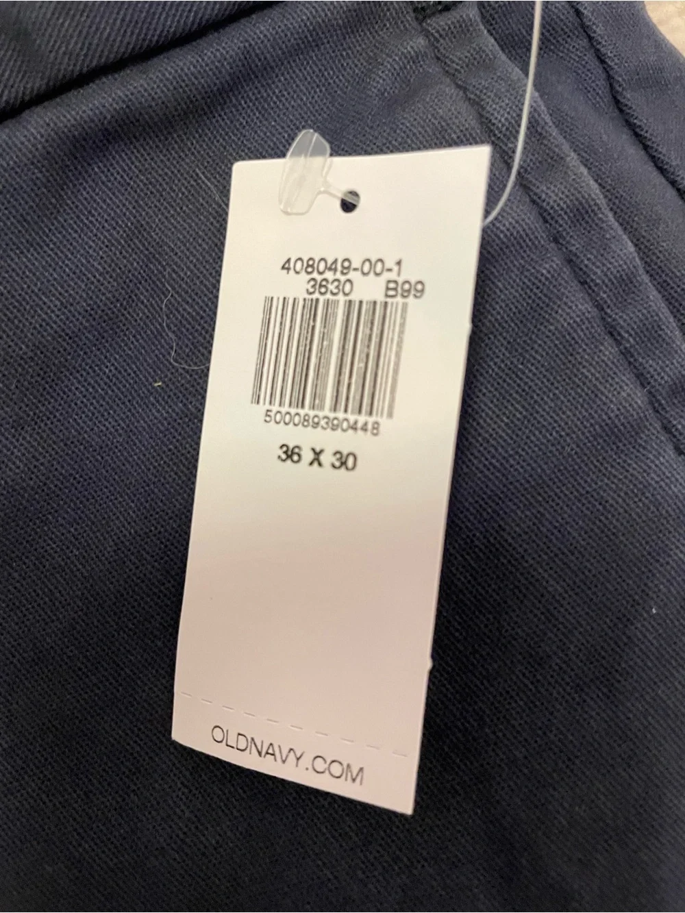 Old Navy Men's Dark Navy Straight-Leg Chinos
